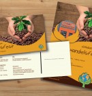 Einladungspostkarte und DINA3 Poster FAIR Handelsfest