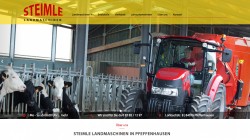 Homepage für Steimle Landmaschinen